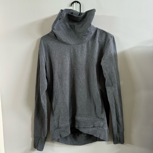Lululemon Stress Less Dark Grey Sweatshirt - Picture 1 of 8